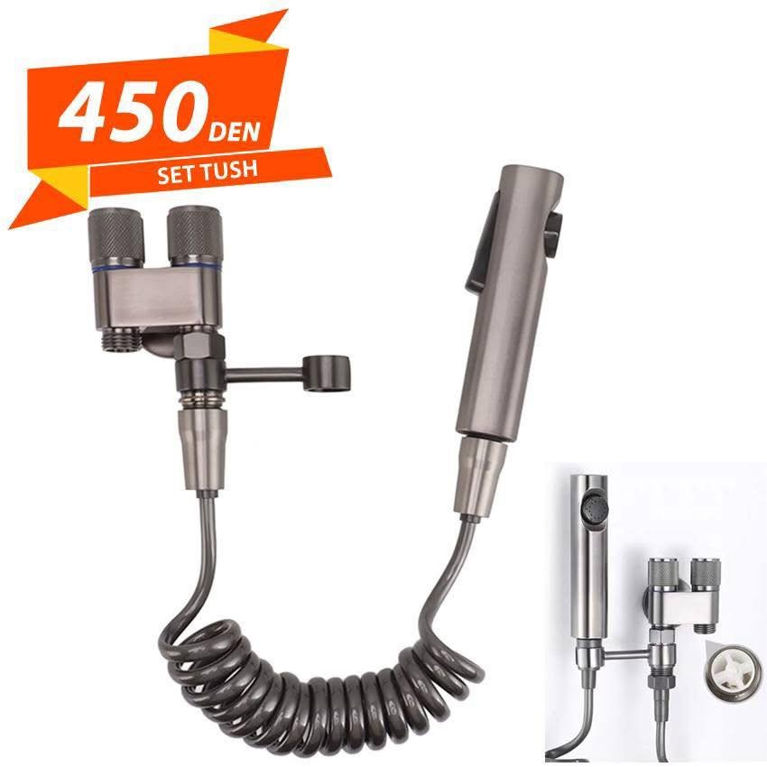 ABS модерен дизајн рачен биде пиштол за прскање тоалет без преса за дневно чистење и пуштање вода за машина за перење алишта во хотел