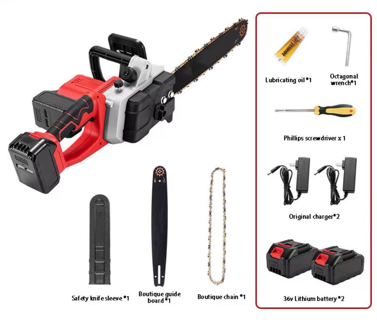 Електрична пила Алатка за моторна пила Евидентирање на мотор без четки