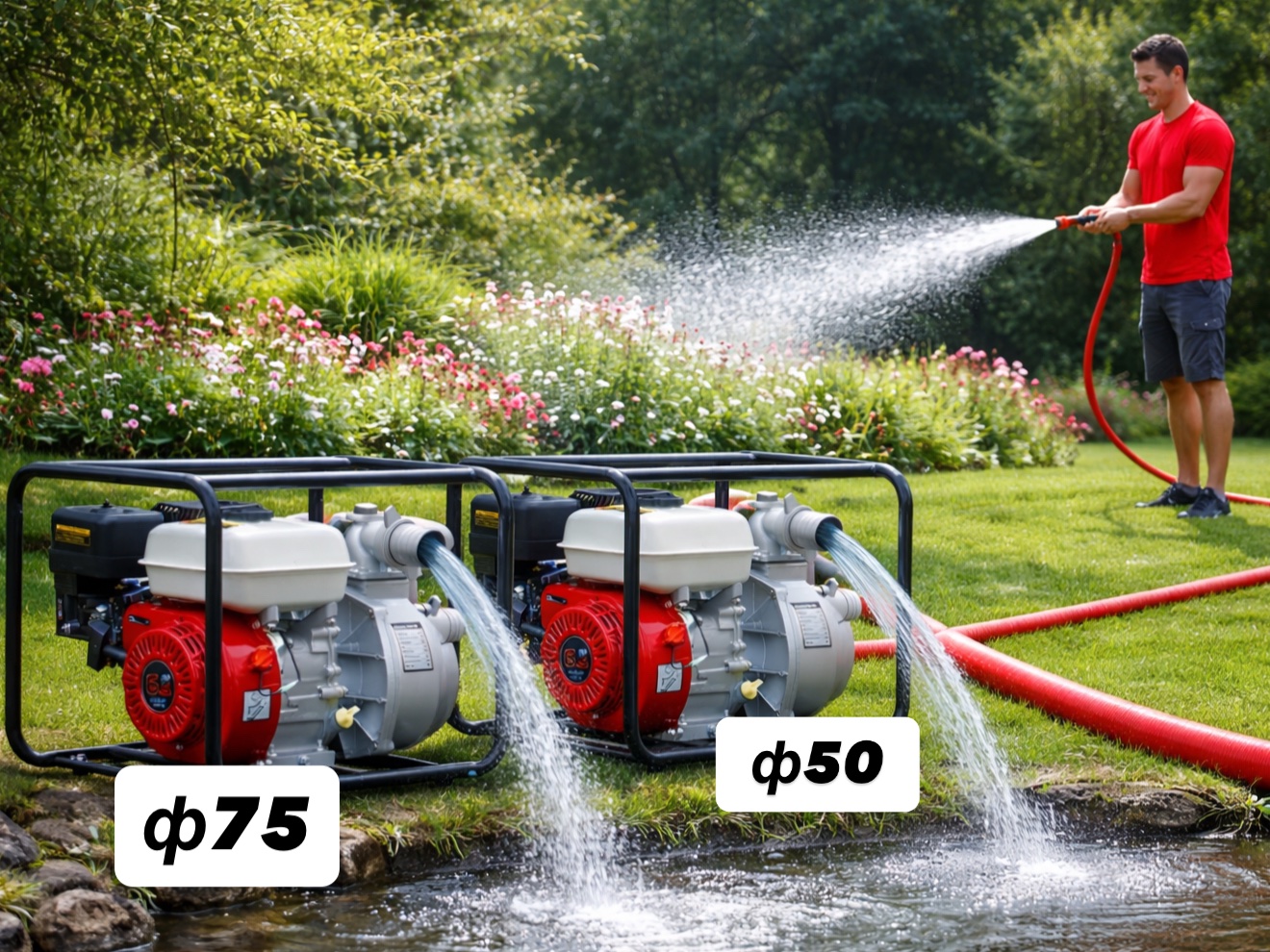 Пумпа на бензин – ф50 & ф75